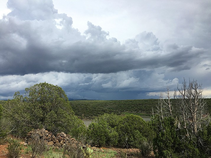 Monsoon season has begun in Williams. (Wendy Howell/WGCN)