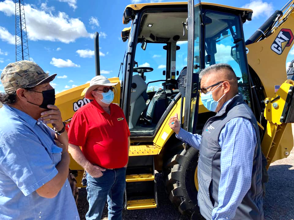 Kin Dah Lichi Chapter receives new heavy equipment NavajoHopi