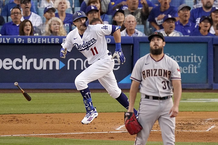 Dodgers tie franchise record with 8 HRs, blast D-Backs 22-1 | The