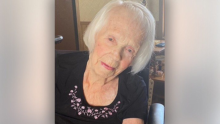 Lois Shute of Kingman celebrated her 102nd birthday on Sunday, July 11. (Courtesy photo)