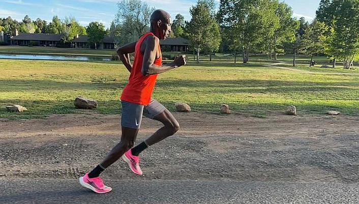 Abdi Abdirahman, 44, is considered by many past his marathon prime, but with the right training, patience and consistency he’s found the ideal balance to compete in his fifth Olympics. (Photo courtesy Mo Farah)