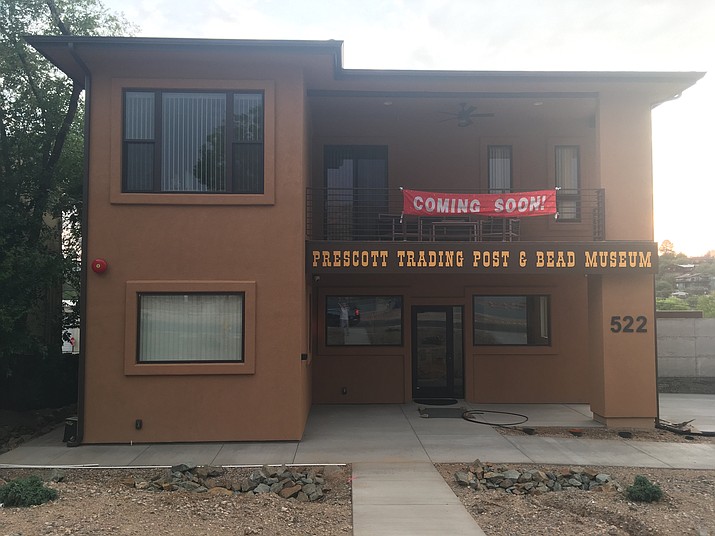 Prescott Trading Post & Bead Museum is planning a grand opening for this summer at 522 S. Montezuma St., operator Thomas Stricker stated. (Doug Cook/Courier)