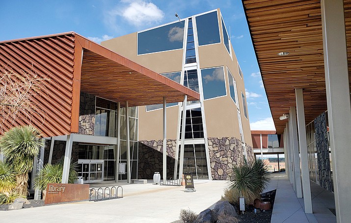 Rendering of the new look at the entrance of the Prescott Valley Public Library. (Town of Prescott Valley/Courtesy)
