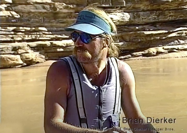 Brian Dieker on the Colorado River in 1994. Dierker is a river runner, adventurer and businessman and hosts the Big Adventures with Brian Dierker podcast that shares stories about the people who have left a legacy at the Grand Canyon. (Photo/Brian Dierker, Steiger/Bros)