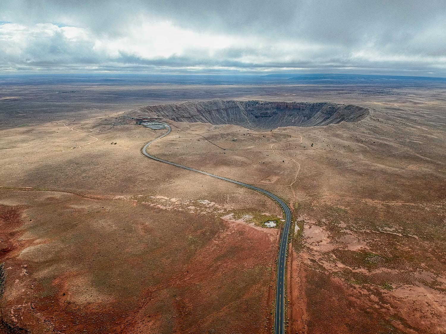 Traveling this weekend? Meteor Crater rest area renovation project ...