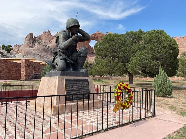 Code Talker Memorial Park is located in Window Rock, Arizona. (Photo/OPVP)