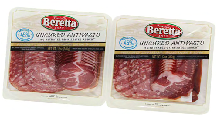 Three days after the CDC announced that Fratelli Beretta Italian meat products were linked to a salmonella outbreak, the company has announced a nationwide recall of more than 430 tons of one of its products. Costco and Walmart are local retailers that carry this product. (Yavapai County Community Health services/Courtesy)