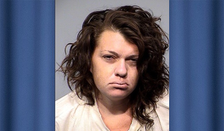 Madison Malone Snyder, 29, of Camp Verde, was arrested on Aug. 26, 2021, on multiple felony warrants and was found to be in possession of methamphetamine and fentanyl pills. She was sentenced to three years in jail on Wednesday, Sept. 8, 2021. (CVMO/Courtesy)