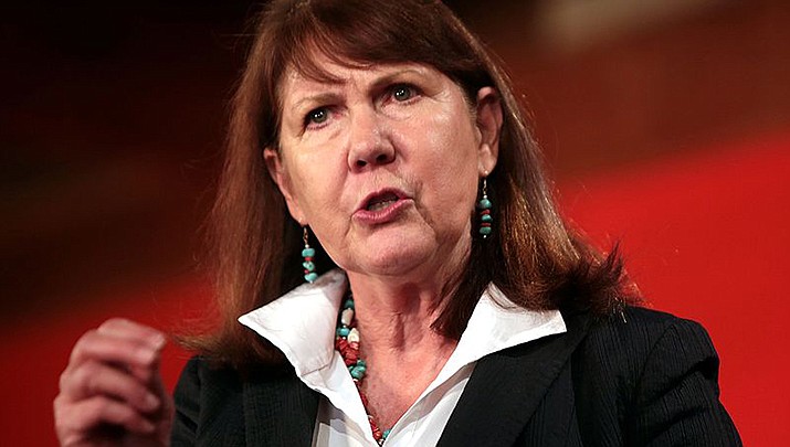 U.S. Rep. Ann Kirkpatrick (D-Arizona) is retiring and Democratic State Sen. Kirsten Engel, who is seeking to replace Kirkpatrick, has resigned her state Senate seat to focus on her congressional campaign. Kirkpatrick is pictured. (Photo by Gage Skidmore, cc-by-sa-2.0, https://bit.ly/3BRrTAI)