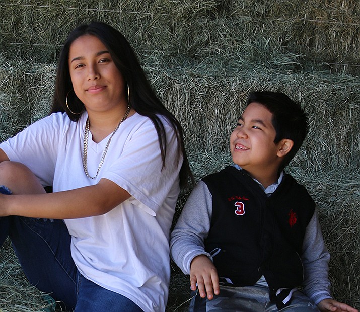 Get to know Vanessa and Reyes at https://www.childrensheartgallery.org/profile/vanessa-and-reyes and other adoptable children at childrensheartgallery.org. (Arizona Department of Child Safety)