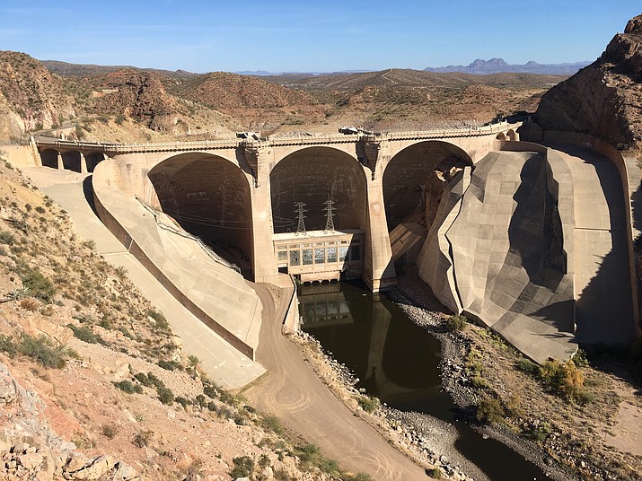The Coolidge Dam first started producing power in 1929. (U.S. Army Corp of Engineers/Courtesy)