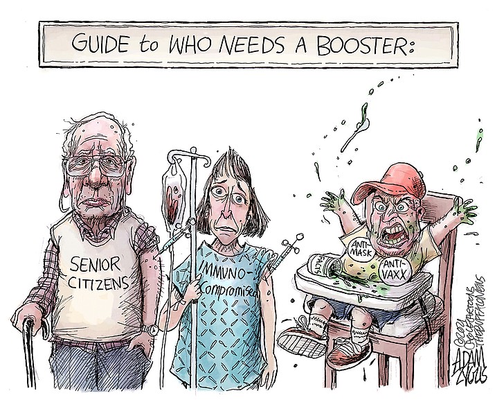 Editorial cartoon (1): Sept. 26, 2021