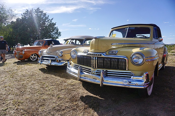 Vintage vehicles on display at the Annual Antique & Classic Car Show on Saturday, Oct. 2, 2021, at Chino Valley United Methodist Church. (Aaron Valdez/Courier)