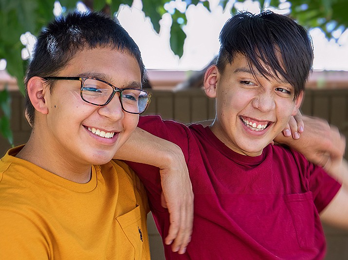 Get to know Angel and Juan at https://www.childrensheartgallery.org/profile/angel-and-juan and other adoptable children at childrensheartgallery.org. (Arizona Department of Child Safety)