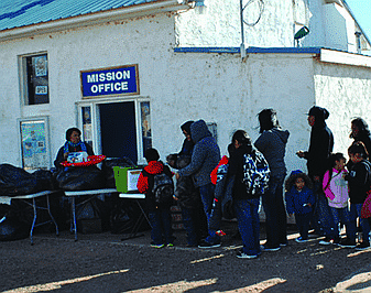 The Rock Point Mission assists residents in the Four Corners area. (Photo/Navajo Lutheran Mission)