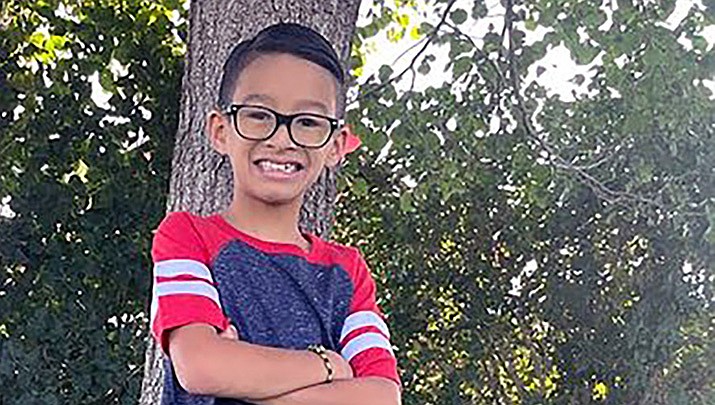 Fifth-grader Crosby Mangum of Del Rio School in Chino Valley is the district's Student of the Week for the week ending Oct. 29, 2021. (Courtesy)