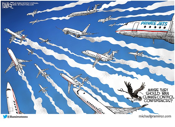 Editorial cartoon (1): Nov. 8, 2021