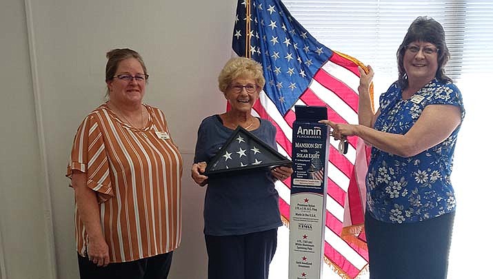 Mohave Community Federal Credit Union in Kingman recently held a raffle to assist homeless veterans and raised $1,165 for the Kingman Cornerstone Mission. (Courtesy photo)