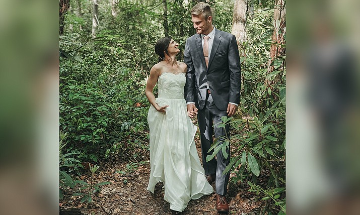 Julia Bedard, of Greenville South Carolina, formerly of Prescott, and daughter of Linda Bedard Albert and Ray Bedard of Prescott, was married to William Quirion, son of Ed and Arlene Quirion of Gardiner Maine, 6 p.m. Saturday, May 29, 2021 in an outdoor garden venue in Cashiers, North Carolina.
The bride is a 2009 graduate of Prescott High School and a 2017 graduate of the University of Arizona Medical School in Phoenix. She is chief orthopedic resident at Greenville Health Services in Greenville, South Carolina.
The groom is a graduate of Liberty University and Liberty University School of Law. He is a partner in AVP Law in Greenville, South Carolina.
The couple will be moving to Nashville in 2022 for Julia to complete Fellowship training in Orthopedic Oncology. (Courtesy photo)