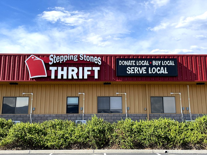Stepping Stones Agencies recently closed its Prescott thrift store in Park Plaza on Goodwin Street and moved all of its retail operations to 2651 N. Industrial Way, Suite A in Prescott Valley, as seen here. (Stepping Stones Agencies/Courtesy)