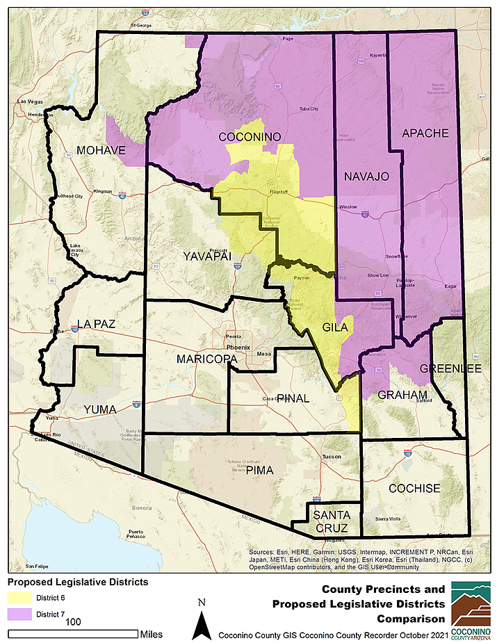 Yavapai County residents split on latest draft redistricting maps | The ...