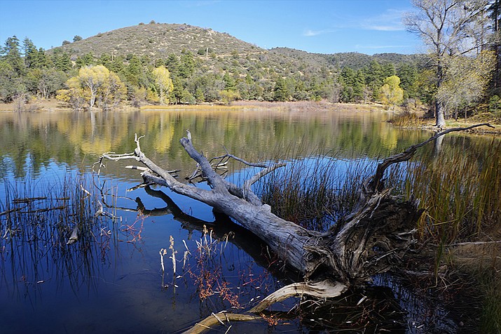 The Goldwater Lake Loop Trail offers access to both the Upper Goldwater Lake and Lower Goldwater Lake. (Cindy Barks/Courier file)