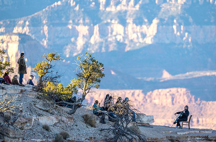 World renowned American cellist Yo-Yo Ma recently visited northern Arizona, including Grand Canyon National Park and the Museum of Northern Arizona in Flagstaff. (Photo courtesy of Museum of Northern Arizona)