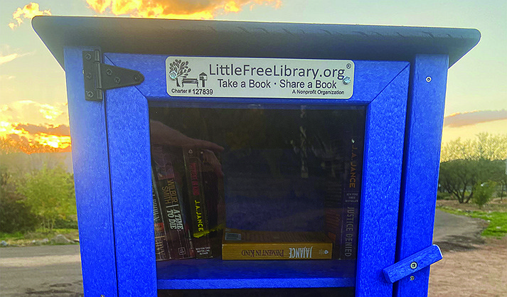 Camp Verde Library has planned ribbon-cutting ceremonies for two new Little Free Libraries recently established in town. (Courtesy)