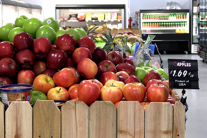 Fresh produce on display at the new Big Country Market in Paulden. (Chino Valley Chamber of Commerce/Courtesy)