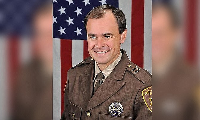 Sheriff David Rhodes, a Republican, ran unopposed last year and is accountable only to the public. He cannot be disciplined or fired. (File)
