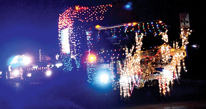 Camp Verde’s Parade of Lights, last seen in 2019, returns to Main Street Dec. 11. (File photos)