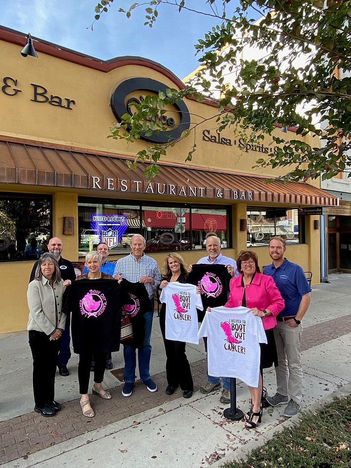 Fork in the Road Restaurants help ‘Boot Out Cancer’ with support for