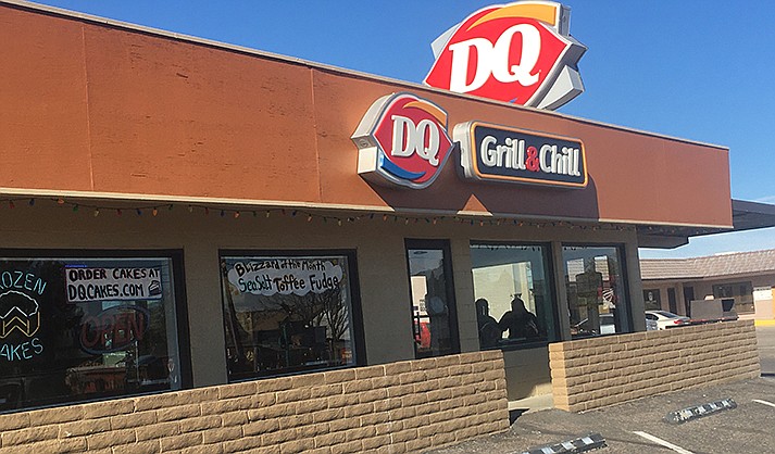 Dairy Queen has stood at 102 S. Main St. in Cottonwood since 1956. The owners want to renovate the business, and plans go before the city’s Planning & Zoning Commission Monday, Dec. 6. (Vyto Starinskas/Verde Independent)