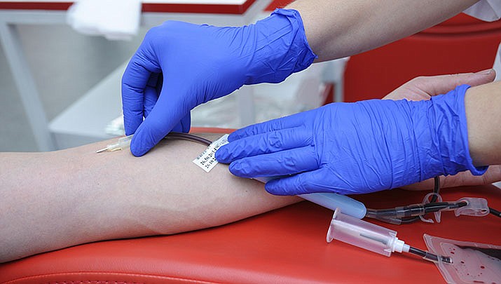 A host of blood drives are scheduled for Kingman in December. (Adobe image)