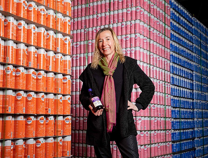 Holly Lyman is the  “queen bee” of Wild Tonic. (Courtesy)