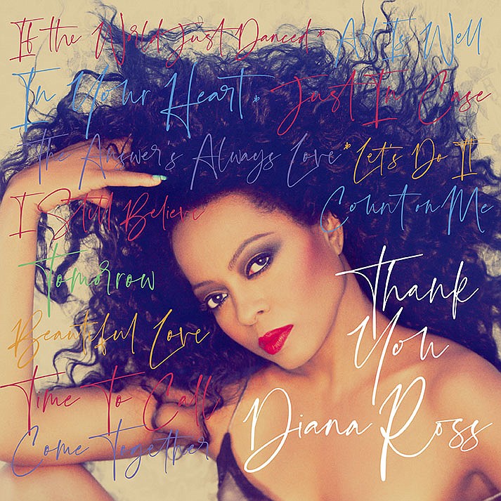 This cover image released by Decca Records/Universal Music Group shows "Thank You" by Diana Ross. (Decca Records/Universal Music Group via AP)