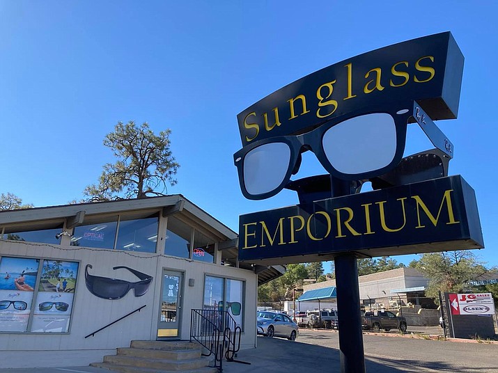 Sunglass Emporium stated on Facebook this month that it will be moving from its longtime location at 420 Miller Valley Road in Prescott to a new building on the street’s 500 block next to Filiberto’s Mexican Restaurant in early 2022. (Sunglass Emporium/Courtesy)
