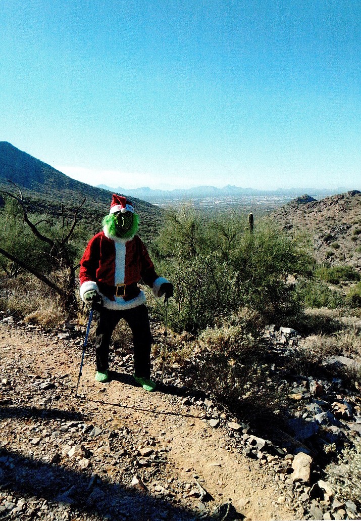 The Grinch Hiking. (Ted Johnson/Courtesy)