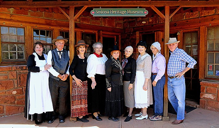 Re-enactors at Sedona Heritage Museum for Pioneers at the Museum. (SHM/Courtesy/Kane Photography)