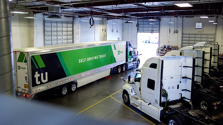 Founded in 2015, TuSimple says it has 70 autonomous trucks globally and two million miles of road testing completed. (Photo/TuSimple)