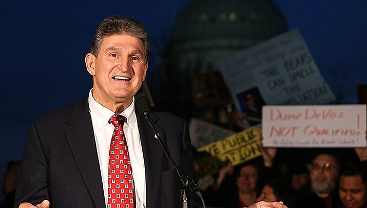 U.S. Sen. Joe Manchin (D-West Virginia) sounded a skeptical note Tuesday about the prospects of easing the Senate’s filibuster rules. (Photo by Senate Democrats, cc-by-sa-2.0, https://bit.ly/3tatcHO)