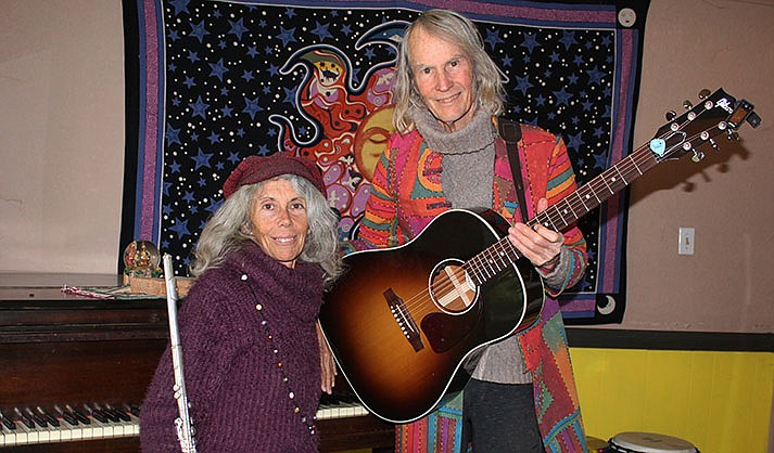 The Village Troubadours Jashan Blackwell and Chantal Harte (Courtesy Camp Verde Community Library)