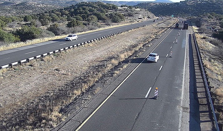 Lane closures on I-17 will shift in northbound and southbound lanes this week. (ADOT)