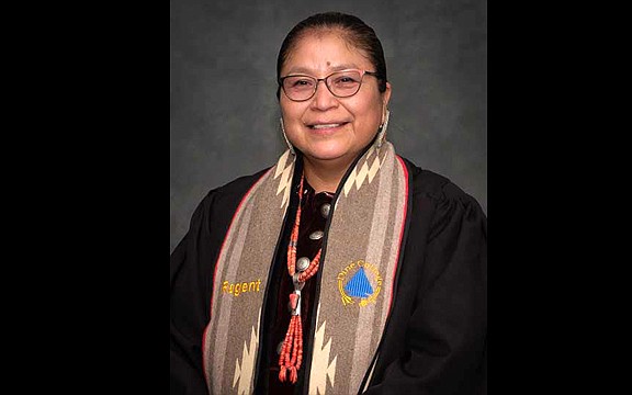 The Coconino Board of Supervisors selected Theresa Hatathlie to fill the vacant seat in Legislative District 7. (Photo/Navajo Nation President and Vice President's office)
