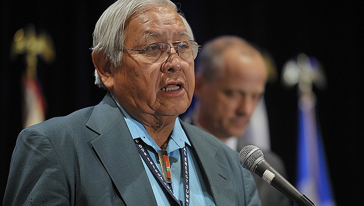 Former Navajo Nation President Peterson Zah has received a lifetime achievement award for his contributions to the tribe. (Photo by U.S. Department of Energy, public domain, https://bit.ly/3rftFYL)