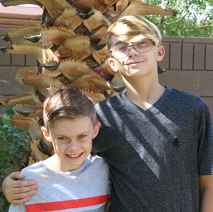 Get to know Jessie and Logan at https://www.childrensheartgallery.org/profile/jessie-and-logan and other adoptable children at childrensheartgallery.org. (Arizona Department of Child Safety)