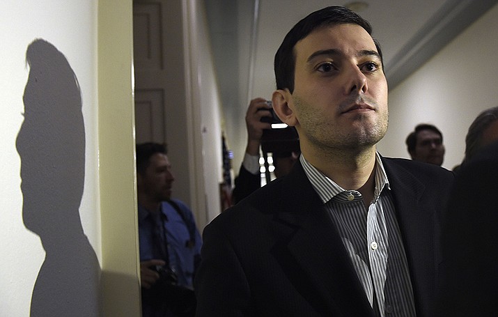 A federal judge on Friday, Jan. 14, 2022, ordered Martin Shkreli, shown in 2016, to return $64.6 million in profits he and his company reaped from inflating the price of the lifesaving drug Daraprim and barred him from participating in the pharmaceutical industry for the rest of his life. (Susan Walsh, AP File)