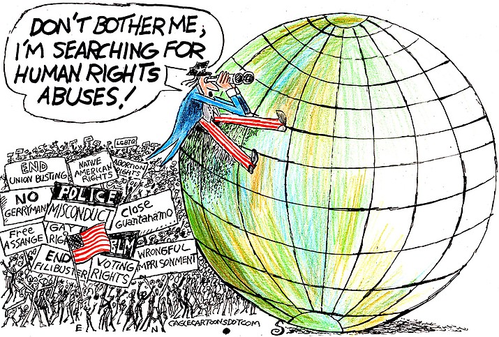 Editorial cartoon (2): Jan. 16, 2022