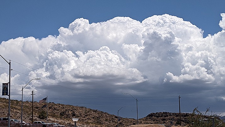 The National Weather Service forecast for the Kingman area shows a slight chance of showers the evening of Monday, Jan. 17 and into the morning of Tuesday, Jan. 18. (Miner file photo)