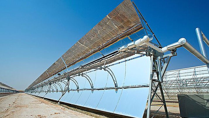 An Arizona utility has signed an agreement with the Navajo Nation to get solar power from a new facility on the reservation. (Photo by Masdar Official, cc-by-sa-2.0, https://bit.ly/341YW9K